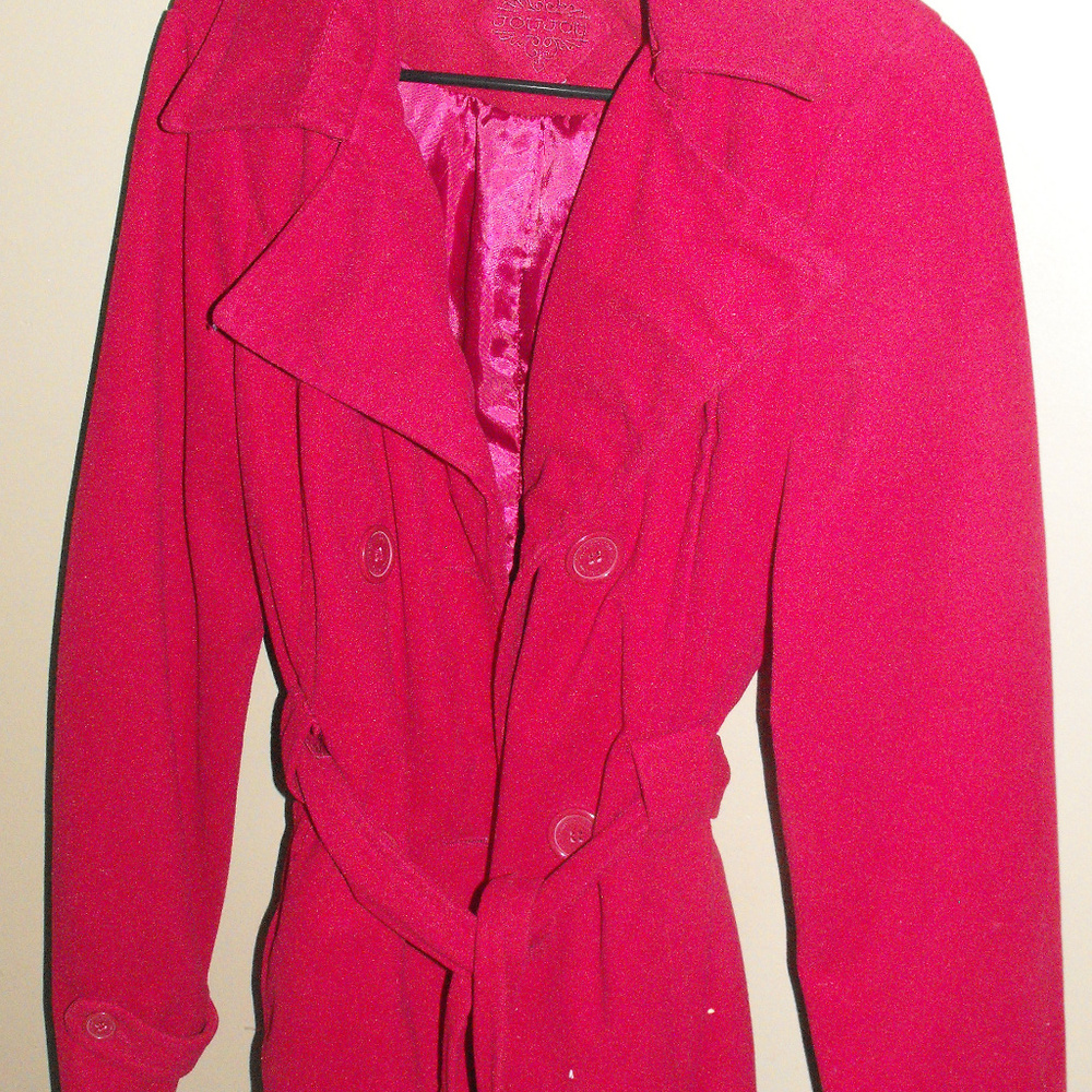 Red Trench Coat